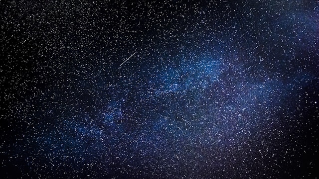 A night sky full of stars